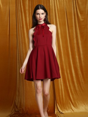 CNY Halter Mini Dress