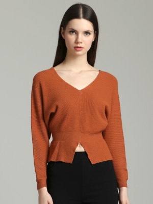 Long Sleeves Knitted Top