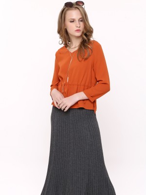 Woolen Knitted Skirt