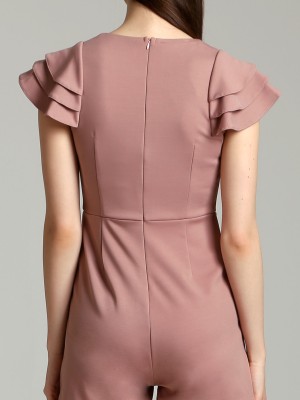 Layered Shell Sleeves Playsuit