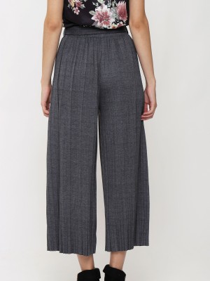 Pleats Culottes With Belt