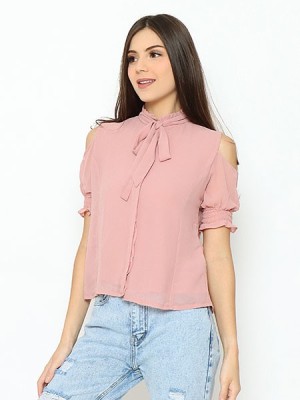 Lucky Charm Cold Shoulder Shirt