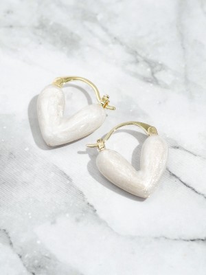 Cartu Heart Shape Earrings