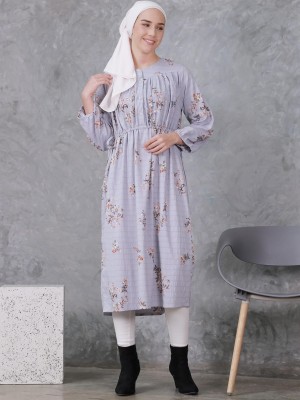 EID23 Abeela flower print dress