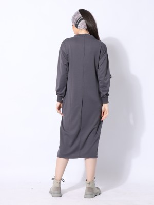 Ramadhan Moon Sides Buttoon Maxi Dress