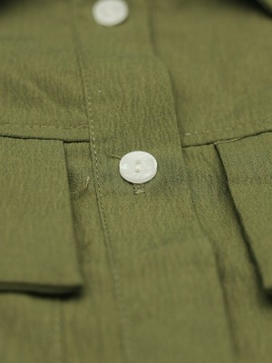 BFP Utility Pocket Semi Crop Shirt