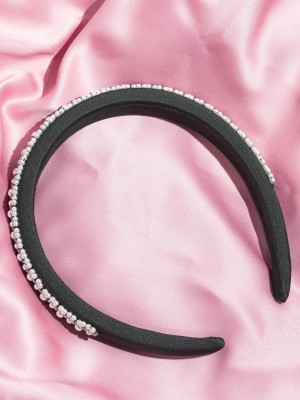 Suede Pearl Hairband