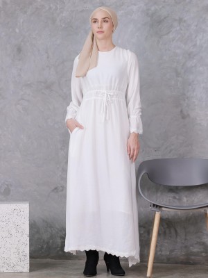 EID23 Alia white dress