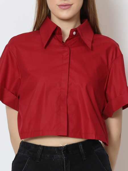 BFP HG Layla Back Tied Shirt Top