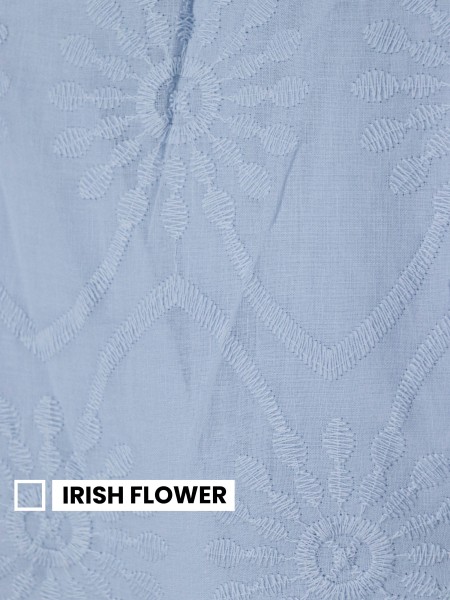FELIZ23 Embroidery Flower Dress
