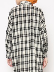 ANF Oversize Checkered Shirt