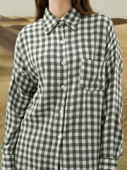 EID4 Oversize Checkered Shirt