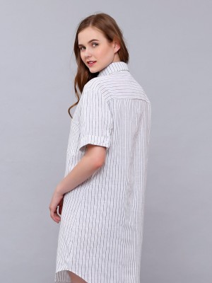 Stripes Shirt Dress