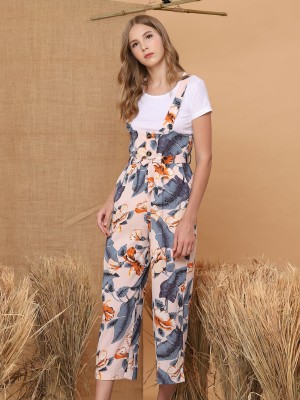 Flower Printed Jumpsuit