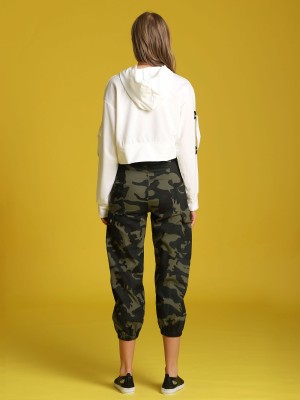 Came Army Print Cargo Pants