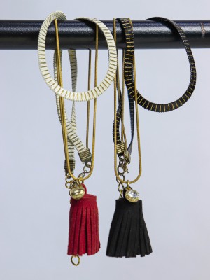 Fringe Chain Layer Necklace