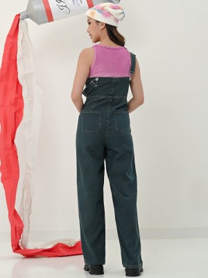 COLIND Tube Denim Jumpsuit