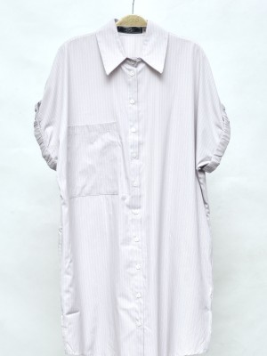EID23 Lubna folded sleeves shirt dress