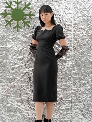 HT24 Lexa Midi Dress RO2