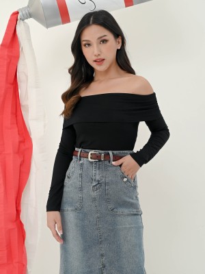 CORE JKT Off Shoulder Tee