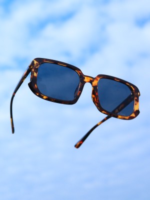 D-Frame Black Acetate Sunglasses