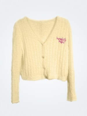 EA Imperfectly Perfect Fur Cardigan