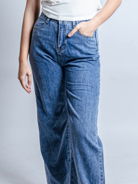 TT Wide Leg Dark Denim