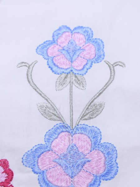 EID23 Amina Embroidery Shirt Dress
