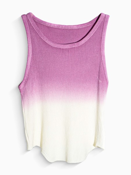 CORE COLIND Knit Ombre Racer Top