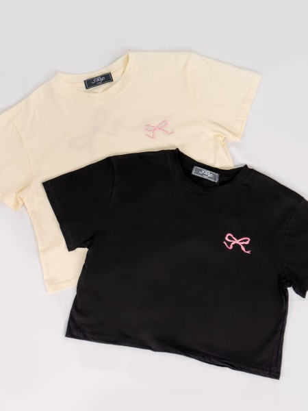 PT Ribbon Embroidery Tee