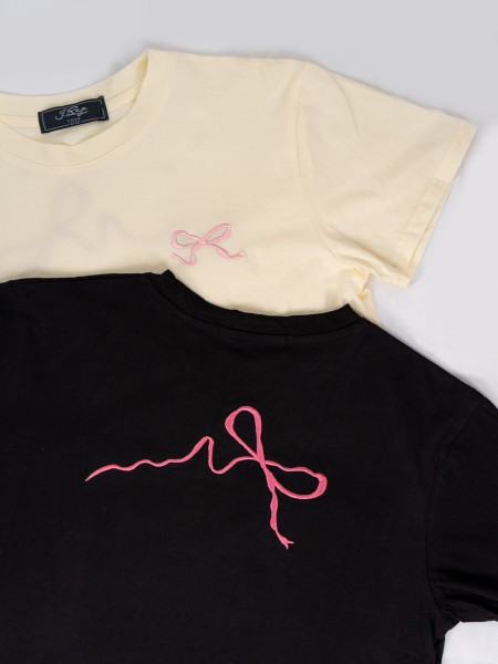 PT Ribbon Embroidery Tee