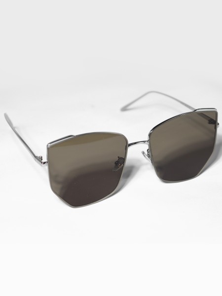 Sharp Edge Aviator Gold-tone Sunglasses