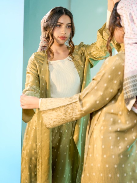 EID4 Amna 2pcs Set Long Shirt & Pants RO1