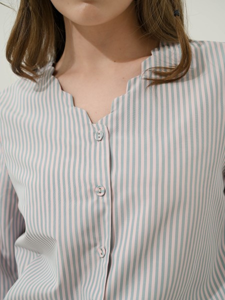 SS23 Nancy Clam Collar Shirt