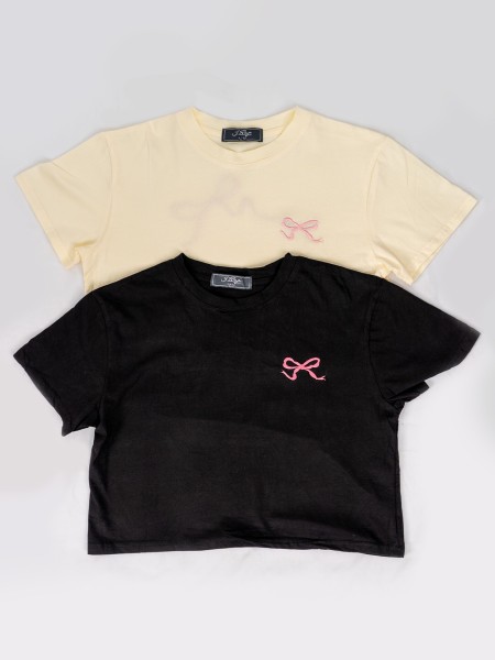 PT Ribbon Embroidery Tee