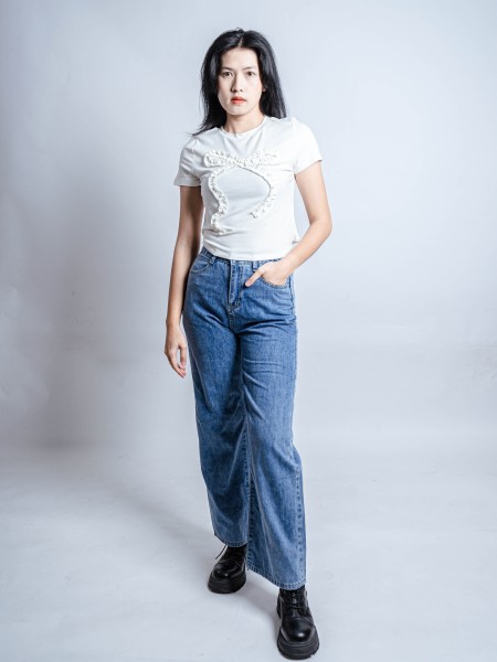 TT Wide Leg Dark Denim