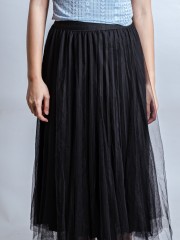 HT24 2 Way Wear Tulle Maxi Skirt RO1