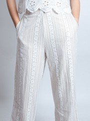 HT Lace Wide Leg Pants