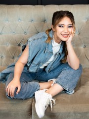 Anneth Oversize Vest Denim Jacket