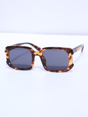 D-Frame Black Acetate Sunglasses