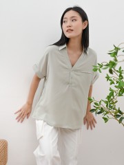 Willow Oversize Polo Shirt