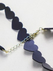 Heart-Engraved Choker