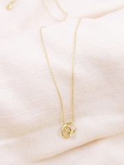 Linked Circle Necklace