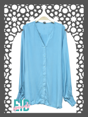 EID50 Oversize collarlress shirt