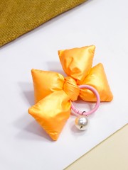 Apricot Crush Ribbon Pearl Know Bag Add On