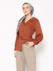 ANF Asymetric Shirt With Belt